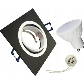 Stropní zapuštěné svítidlo LED-ONE 9 W GU10 černé