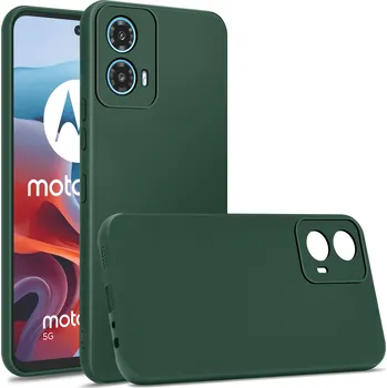 Pouzdro na mobilní telefon Zadní Kryt KrainaGSM pro Motorola Moto G34 zelený