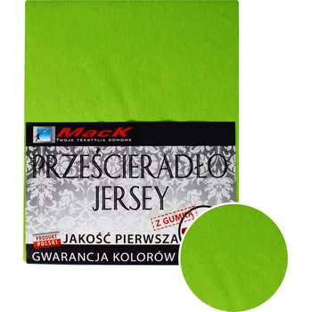 Prostěradlo PROSTĚRADLO JERSEY S GUMOU 120X200 tmavě zeleň