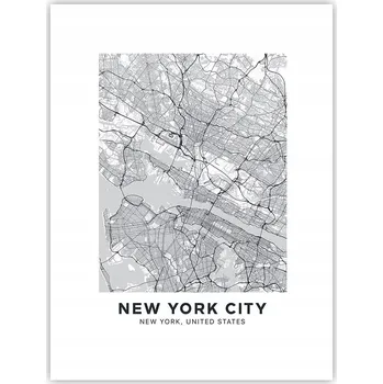 Obraz Obraz plakát do obýváku ložnice 30x40 New York plakáty na zeď bez rámu