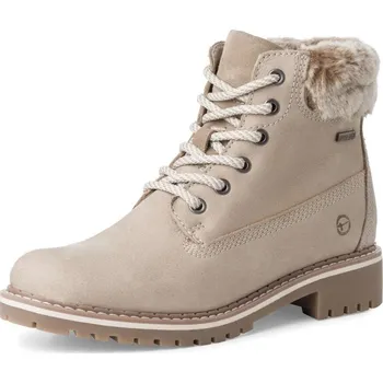 Dámské kozačky Tamaris Dámská kotníková obuv TAMARIS 26244-41-414 béžová W4 36