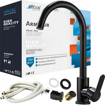 Vodovodní baterie KUCHYŇSKÁ BATERIE DŘEZOVÁ UMYVADLOVÁ OTOČNÁ STOJÁNKOVÁ DŘEZ