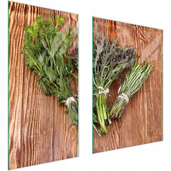 Kuchyňské prkénko Krájecí deska TMK ArtDeko sklo 2 ks