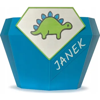 Pokladnička Velká pokladnička pro děti Pokladnička se jménem Dárek pro mateřskou školu DINOSAURUS