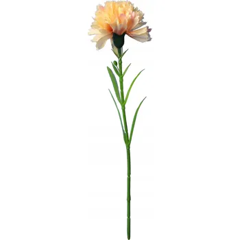 umělá květina KARAFIÁT jednoduchý květ 30 CM BARVA ŽLUTÁ UMĚLÉ KVĚTY DEKORACE OZDOBA