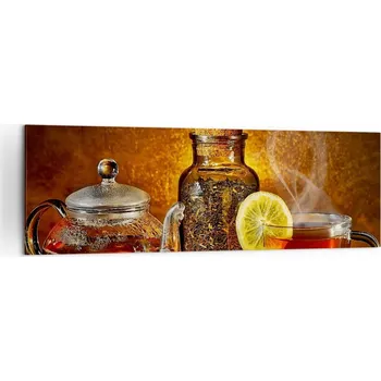 Obraz Velký obraz do obýváku 160x50 gastronomie moderní na plátně obrazy