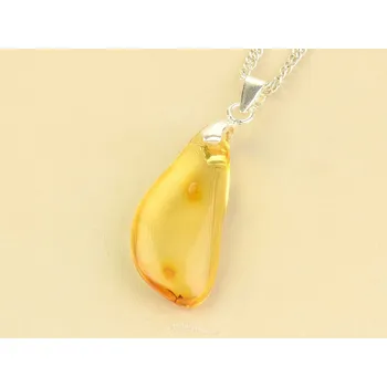 Přívěsek Jantar přívěsek úchyt Ag 925/1000 1,6g