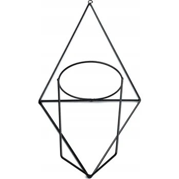 Obraz Držák Na Květináč Dekoracja Domu 63 cm kovový