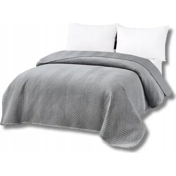 Přehoz na lůžko Přehoz na postel Cotton world velur 170 cm x 210 cm šedý