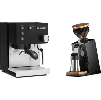 Kávovar Rancilio Silvia BC, black + Eureka Mignon Single Dose PRO,…