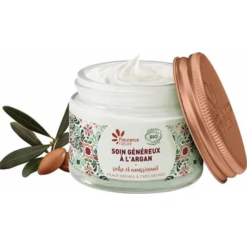 Pleťový krém FLEURANCE NATURE Ultra vyživující krém s arganem BIO 50ml