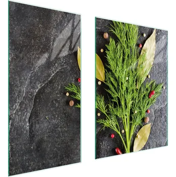 Kuchyňské prkénko Krájecí deska TMK ArtDeko sklo 2 ks