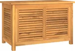 VidaXL Zahradní truhla s pytlem, 90x50x58 cm, masivní teakové dřevo
