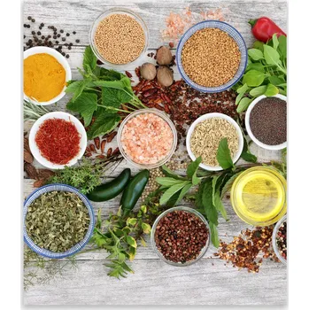 Kuchyňské prkénko Skleněná Ochranná Deska a Krájecí Prkénko | Indukce, Sporák ds-0490