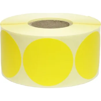 Speciální papír Termické etikety Fi 50 1000 ks Žluté