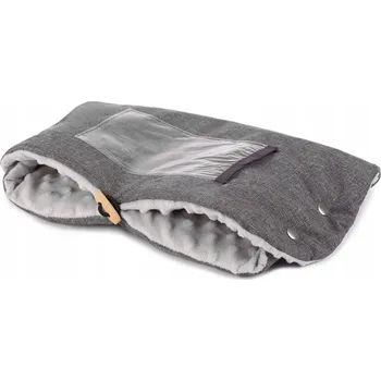 Kočárek Mufna na kočárek, zateplené rukavice Minky