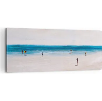 Obraz Foto obraz na plátně canvas 100x40 pláž obývák ložnice na zeď velký