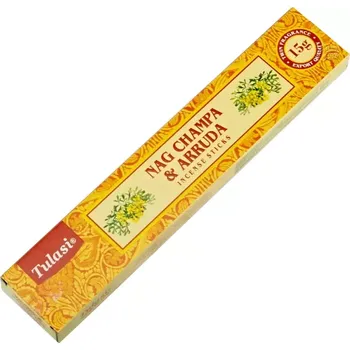 Vonná tyčinka Tulasi Nag Champa Arruda - Routa vonná indické vonné tyčinky 15 g