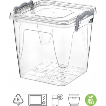 Dóza na potraviny Nádoba Hobby Life Multi Box čtvercová 3,7 l