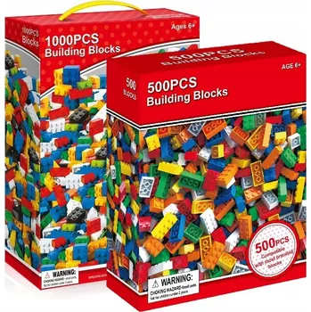ostatní stavebnice Zestaw Klocki konstrukcyjne 1500 elementów pro kreativní stavění