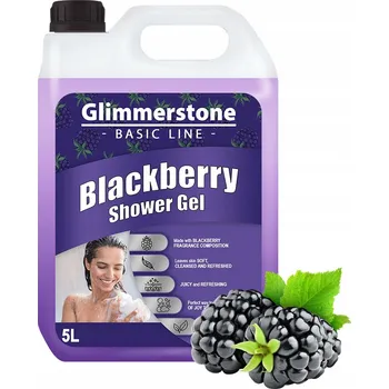 Koupelová kosmetika Sprchový gel Glimmerstone ostružina 5000 ml