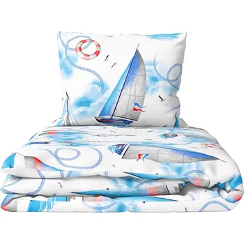 Povlečení Povlečení 160x200 + 2x 70x80, Polský výrobek 100% Bavlna , 140g/m2 Plachetnice