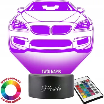 Lampička Plexido vícebarevná Noční lampa