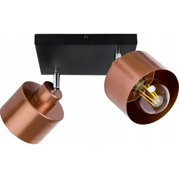 Závěsné svítidlo LED-ONE kovový pohár měděné barvy, 2 světelné body E27