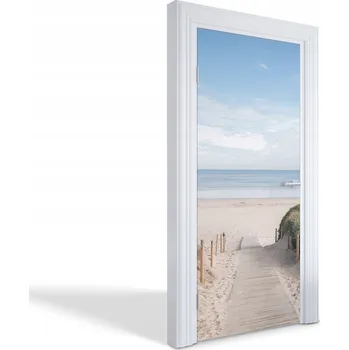 Fototapeta Samolepící dekorace ozdoba nálepka na dveře Cesta na pláž 95x205 cm