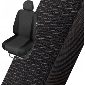 Moto oblečení Potah na celou sadu sedadel Kegel-Błażusiak polyester černý univerzální