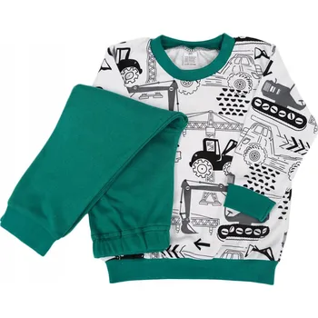 Dámské oblečení Pyžamo bagru dlouhý rukáv vel.122 lahvové 386b