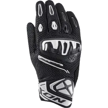 Moto rukavice Dámské rukavice na motorku IXON Mirage Airflow černo-bílé L