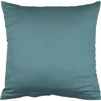 Polštář SCANquilt povlak SATÉN COLOR petrolejová 40 x 40 cm
