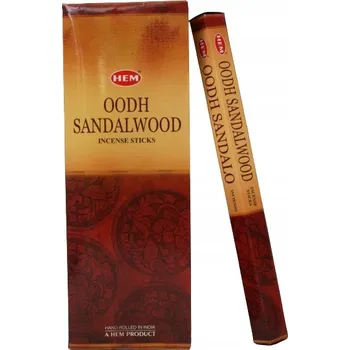 Čajovna Indické vonné tyčinky Oodh - Santalové dřevo, HEM