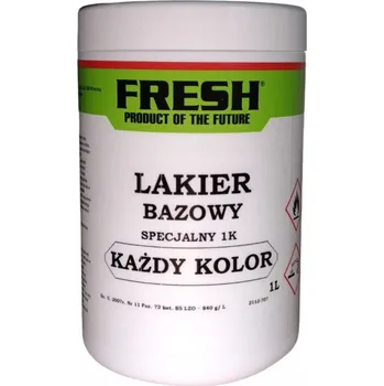 Lak na dřevo ZÁKLADNÍ LAK PŘIPRAVENÝ K STŘÍKÁNÍ BÁZE FRESH KIA N7 CARBON GREY 1L