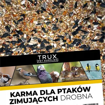 Krmivo pro ptáka Trux krmivo zimní krmivo pro volně žijící ptáky drobné, 10 kg, směs zrn