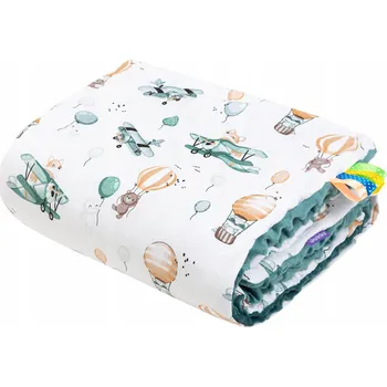 Dětská deka Dětská deka Pro miminka Zavinovačka MINKY 75x100 cm