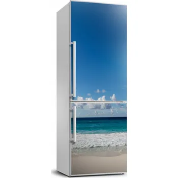 Fototapeta Samolepící Samolepka na ledničku s tropickou pláží