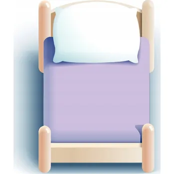 Prostěradlo PROSTĚRADLO 70x140 DĚTSKÉ s gumou j_fialová_41