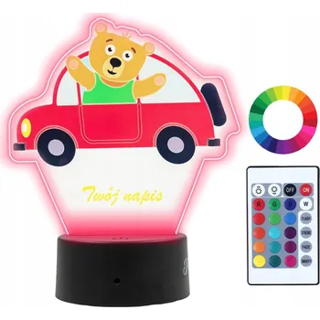 Lampička Plexido vícebarevná Noční lampa