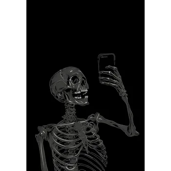 Plakát Plakát Selfie Nadčasová póza bez rámu 68 x 98 cm