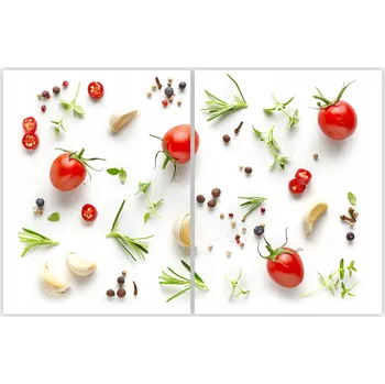 Kuchyňské prkénko Skleněná Ochranná Deska a Krájecí Prkénko | Indukce, Sporák ds-0527