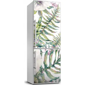 Fototapeta Samolepící dýha na ledničku Tropické listy