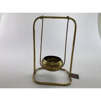 Svícen SVÍCEN ZLATÝ 22 CM