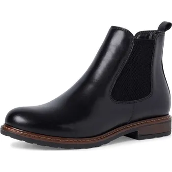 Dámské kozačky Tamaris Dámská kotníková obuv TAMARIS 25056-41-003 černá W4 36