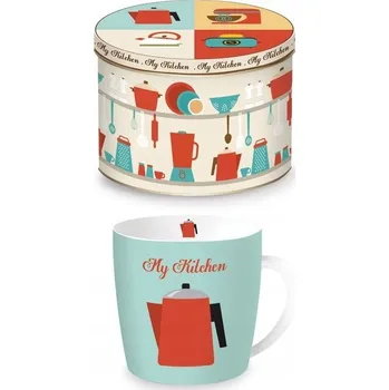 Hrnek Nuova HAPPY LIFE porcelánový 350 ml