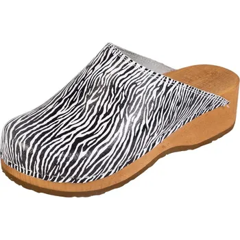 Dámská zdravotní obuv Buxa Pohodlné dřeváky PZM1 - Zebra Velikost: 37