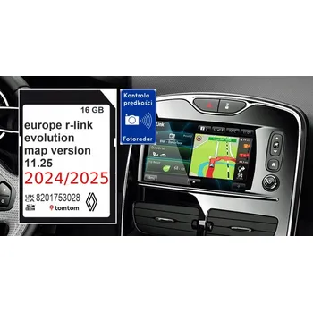 Zabezpečení domácnosti Mapa navigace Evropy Renault Traffic Espace Koleos Laguna Mascott Megane Kangoo SD karta