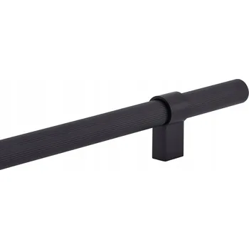 Nábytkové kování Nábytková úchytka HVYT černá matná 400 mm 320 mm