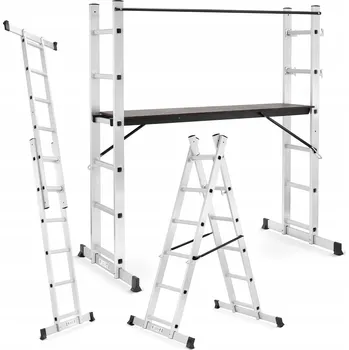 Žebřík Higher hliníkový Žebřík 2 x 6 do 150 kg